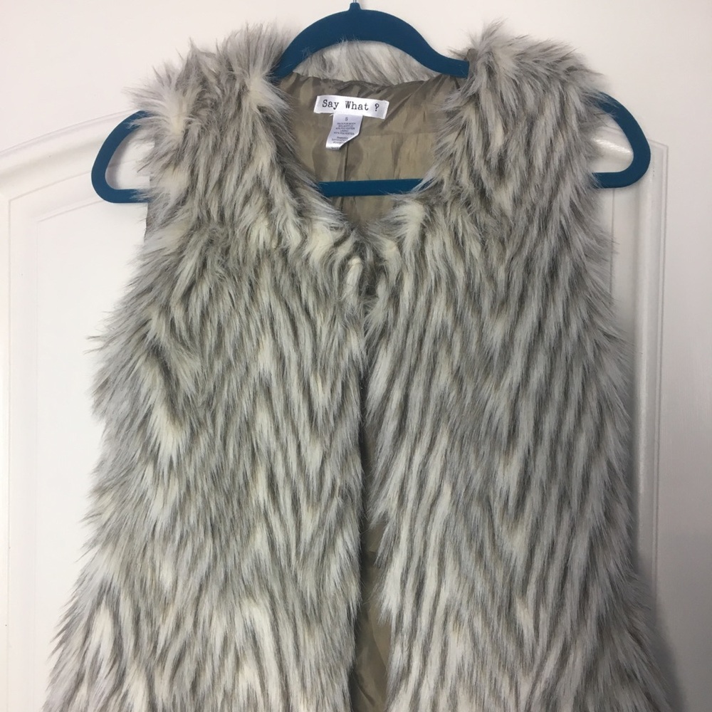 Faux Fur Vest